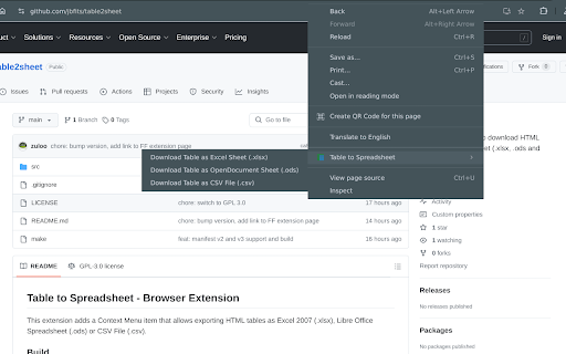 Table to Spreadsheet from Chrome web store to be run with OffiDocs Chromium online Table to Spreadsheet from Chrome web store to be run with OffiDocs Chromium online
