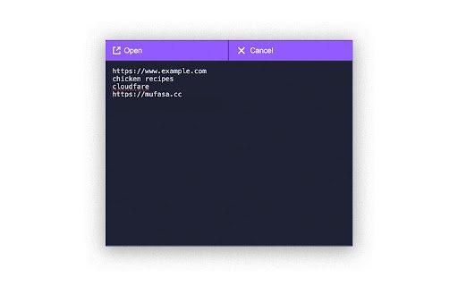 Tab List  from Chrome web store to be run with OffiDocs Chromium online