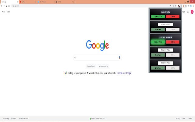 Tab Locker  from Chrome web store to be run with OffiDocs Chromium online