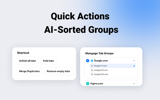 Tab Manager: Auto Group  Chrome Tab Search  from Chrome web store to be run with OffiDocs Chromium online
