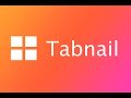 Tabnail  from Chrome web store to be run with OffiDocs Chromium online