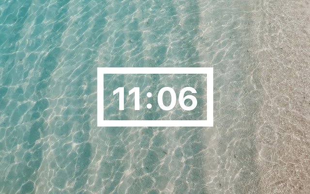 Tab Photo Clock  from Chrome web store to be run with OffiDocs Chromium online