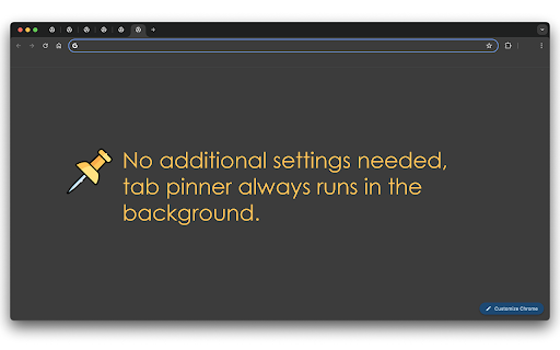 Tab Pinner  from Chrome web store to be run with OffiDocs Chromium online