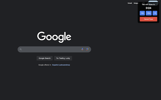 Tab Sleep Timer  from Chrome web store to be run with OffiDocs Chromium online