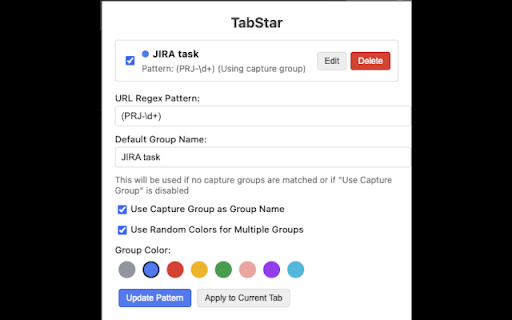 TabStar  from Chrome web store to be run with OffiDocs Chromium online