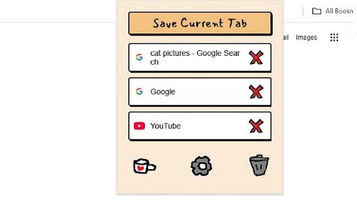 Tab Stash  from Chrome web store to be run with OffiDocs Chromium online