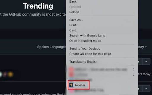Tabster: Tab Renaming Tool  from Chrome web store to be run with OffiDocs Chromium online
