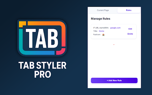 Tab Styler Pro  from Chrome web store to be run with OffiDocs Chromium online