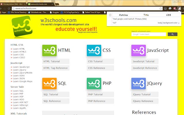 TabStyles  from Chrome web store to be run with OffiDocs Chromium online