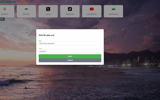 TabTrove  from Chrome web store to be run with OffiDocs Chromium online