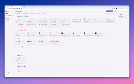 Taby Simple  Powerful New Tab  from Chrome web store to be run with OffiDocs Chromium online