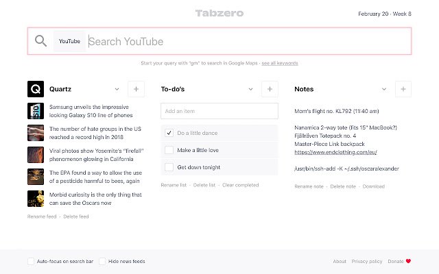 Tabzero  from Chrome web store to be run with OffiDocs Chromium online