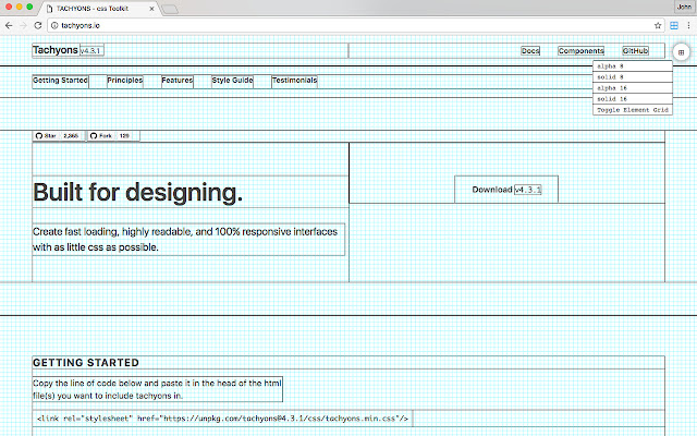 tachyons x ray from Chrome web store to be run with OffiDocs Chromium online tachyons x ray from Chrome web store to be run with OffiDocs Chromium online