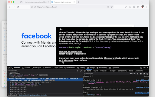 Tactical Misuse Manifesto  from Chrome web store to be run with OffiDocs Chromium online Tactical Misuse Manifesto  from Chrome web store to be run with OffiDocs Chromium online
