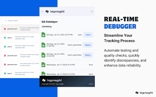 Tag Insight Chrome Extension  from Chrome web store to be run with OffiDocs Chromium online