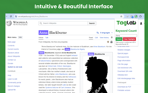 TAGLAB Keyword Highlighter  from Chrome web store to be run with OffiDocs Chromium online
