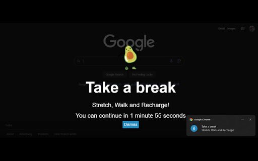 Take a Break  from Chrome web store to be run with OffiDocs Chromium online