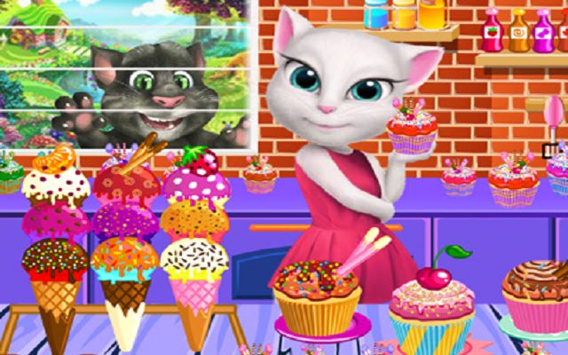 Talking Angela My Sweet Boutique mula sa Chrome web store na tatakbo sa OffiDocs Chromium online