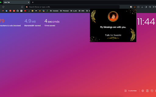 Talk to Swami from Chrome web store to be run with OffiDocs Chromium online Talk to Swami from Chrome web store to be run with OffiDocs Chromium online