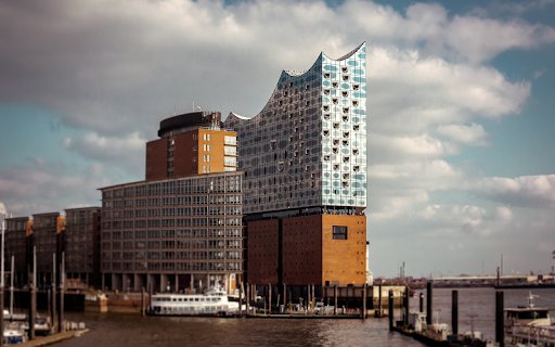 Tall buildings in the harbor  from Chrome web store to be run with OffiDocs Chromium online