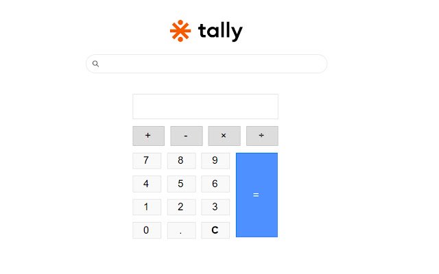Tally Tab из интернет-магазина Chrome будет работать с OffiDocs Chromium онлайн