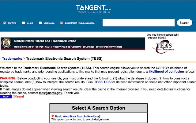 Tangent TESS  from Chrome web store to be run with OffiDocs Chromium online