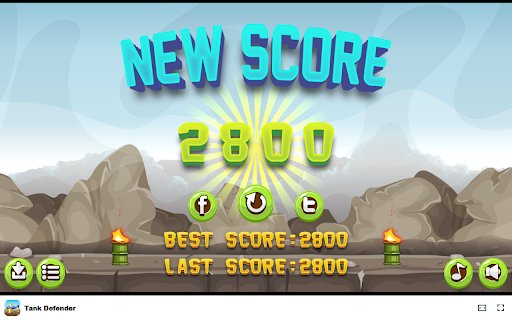 Tank Defender Game in Browser Free  Offline available  from Chrome web store to be run with OffiDocs Chromium online