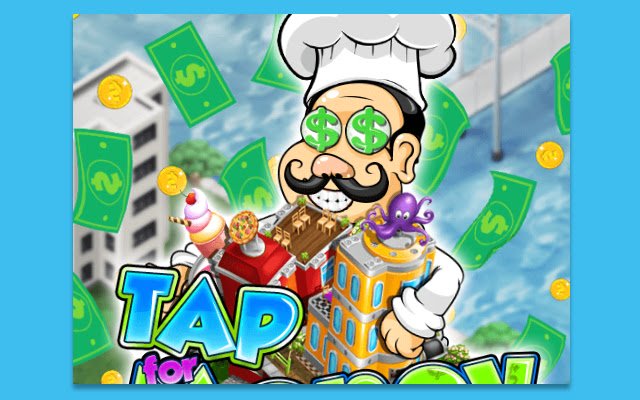 Tap For Money Restaurant Game  from Chrome web store to be run with OffiDocs Chromium online