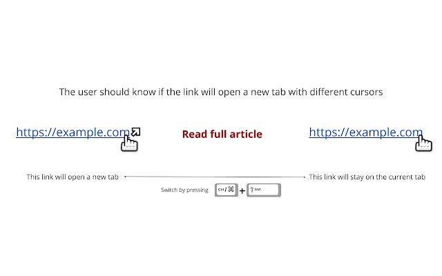 target="_blank" toggler  from Chrome web store to be run with OffiDocs Chromium online