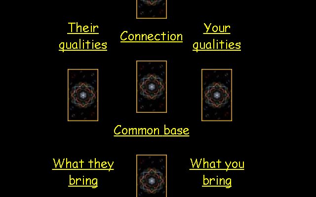 Tarot by Emogic  from Chrome web store to be run with OffiDocs Chromium online