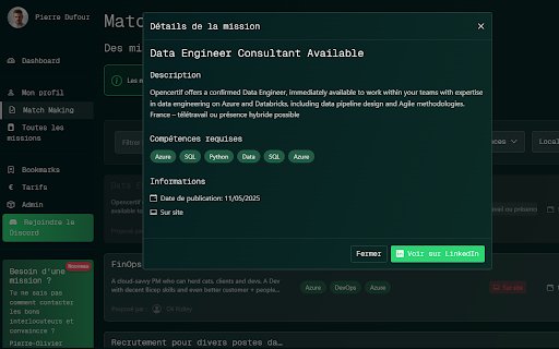 Tarss Extension  from Chrome web store to be run with OffiDocs Chromium online