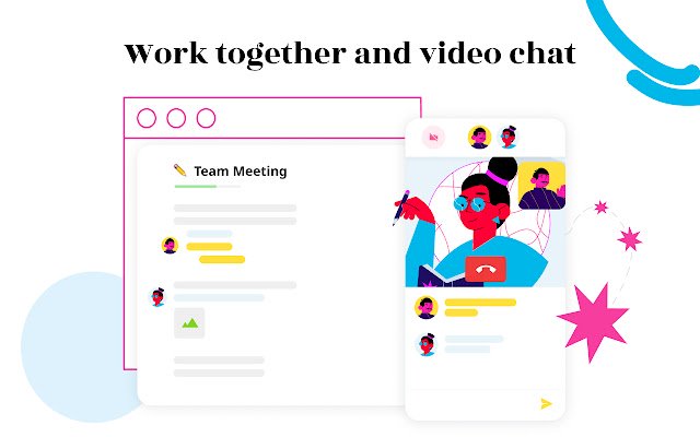 Taskade Team Tasks, Notes, Video Chat  from Chrome web store to be run with OffiDocs Chromium online