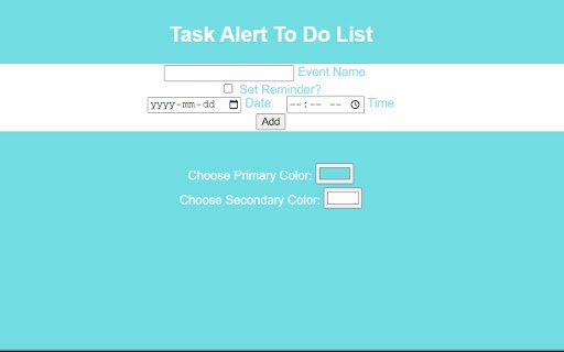 Task Alerts To Do List from Chrome web store to be run with OffiDocs Chromium online Task Alerts To Do List from Chrome web store to be run with OffiDocs Chromium online