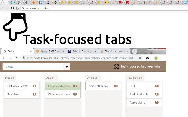 Aufgabenorientierte Browser-Tabs aus dem Chrome-Webshop, die mit OffiDocs Chromium online ausgeführt werden sollen
