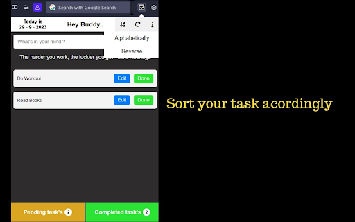 Task Hub : Organize Tasks Effectively. from Chrome web store to be run with OffiDocs Chromium online Task Hub : Organize Tasks Effectively. from Chrome web store to be run with OffiDocs Chromium online
