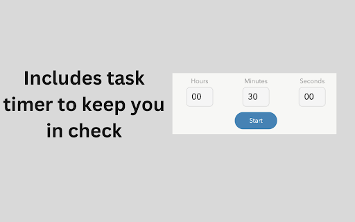 Taski Task Manager  from Chrome web store to be run with OffiDocs Chromium online
