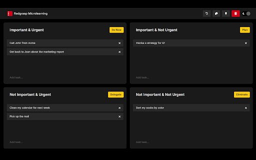 Task Prioritizer  from Chrome web store to be run with OffiDocs Chromium online