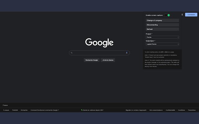OffiDocs Chromium çevrimiçi ile çalıştırılacak Chrome web mağazasından görev muhabiri Pandra