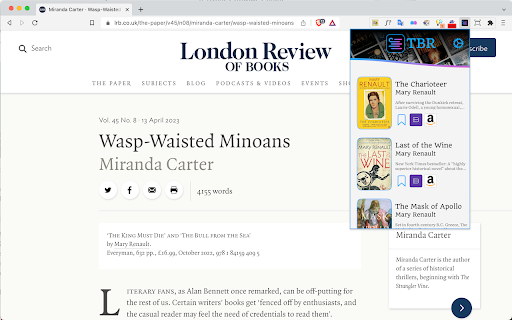 TBR Bookmarker Extension from Chrome web store to be run with OffiDocs Chromium online TBR Bookmarker Extension from Chrome web store to be run with OffiDocs Chromium online