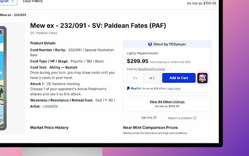 TCGPriceAlert — Card Prices  Alerts  from Chrome web store to be run with OffiDocs Chromium online