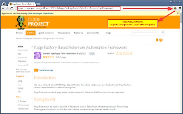 Te5.xyz URL Shorter  from Chrome web store to be run with OffiDocs Chromium online