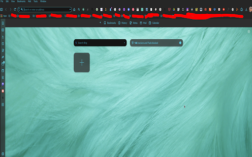 Teal theme  from Chrome web store to be run with OffiDocs Chromium online