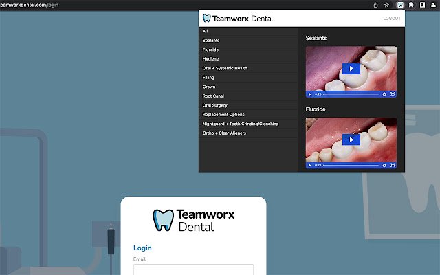 Sambungan Chrome Teamworx dari kedai web Chrome untuk dijalankan dengan OffiDocs Chromium dalam talian