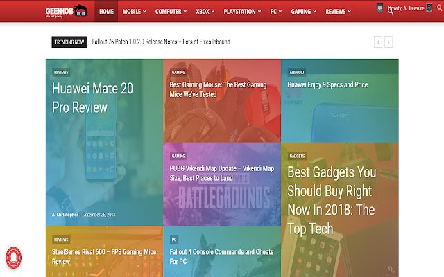 Tech and Gaming Blog  from Chrome web store to be run with OffiDocs Chromium online