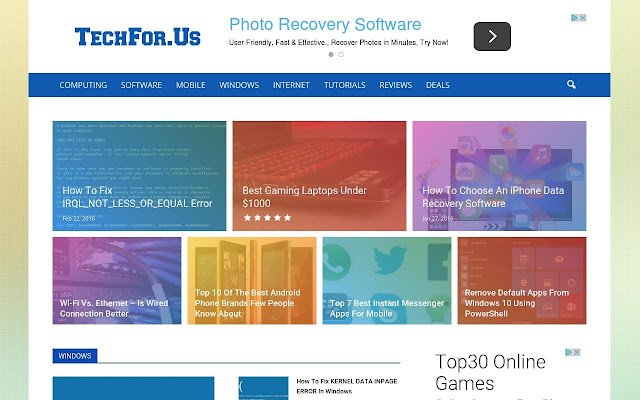Os guias técnicos mais recentes da TechForUs da Chrome Web Store serão executados com o OffiDocs Chromium online