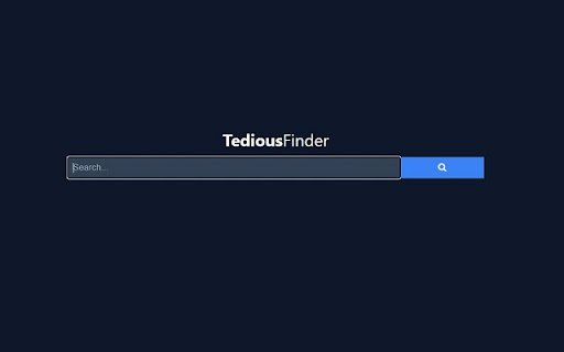 TediousFinder  from Chrome web store to be run with OffiDocs Chromium online