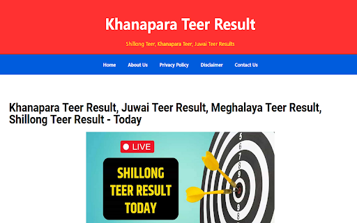 Teer Result  from Chrome web store to be run with OffiDocs Chromium online