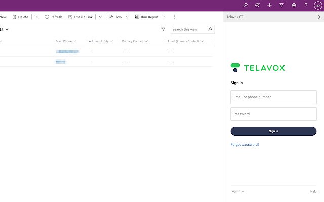 Telavox CTI Notification Handler  from Chrome web store to be run with OffiDocs Chromium online