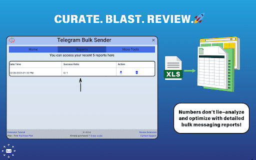 Telegram Bulk Sender from Chrome web store to be run with OffiDocs Chromium online Telegram Bulk Sender from Chrome web store to be run with OffiDocs Chromium online