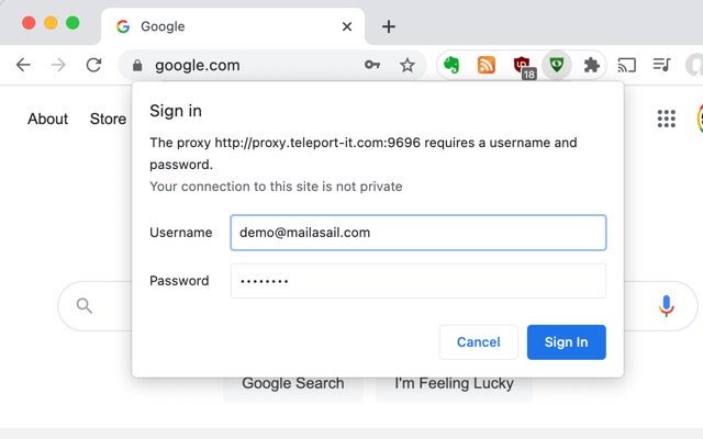 teleportuj serwer proxy ze sklepu internetowego Chrome do uruchomienia z OffiDocs Chromium online